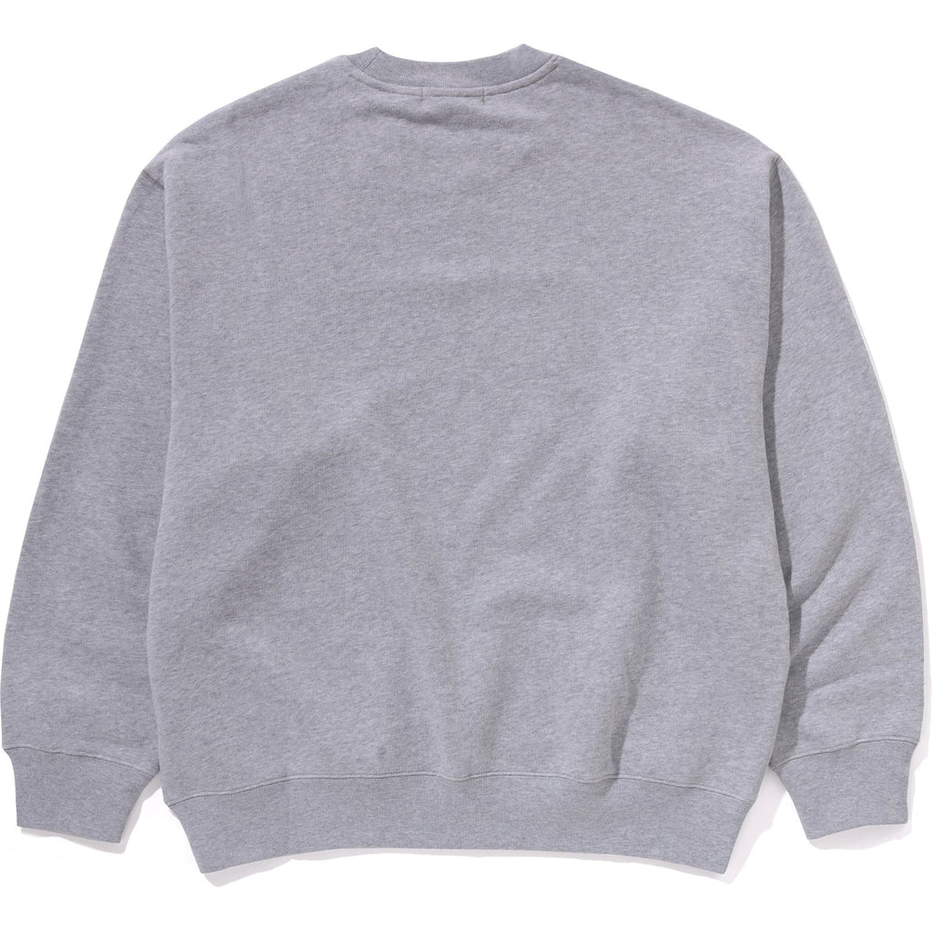 BAPE ONE POINT RELAXED FIT CREWNECK SWEATSHIRT MENS