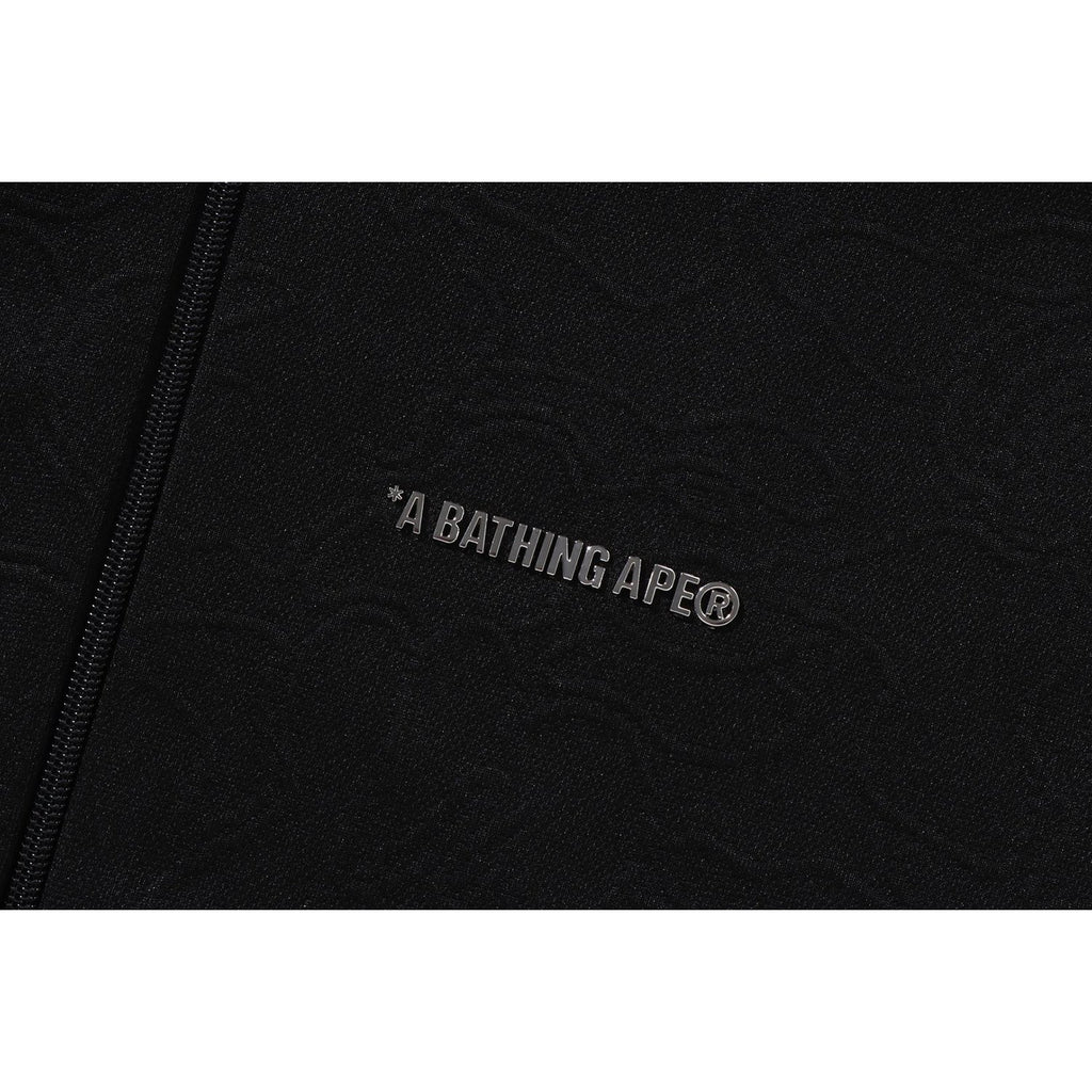 BAPE LINE CAMO JACQUARD BATHING APE LOGO RELAXED FIT TRACK JACKET MENS