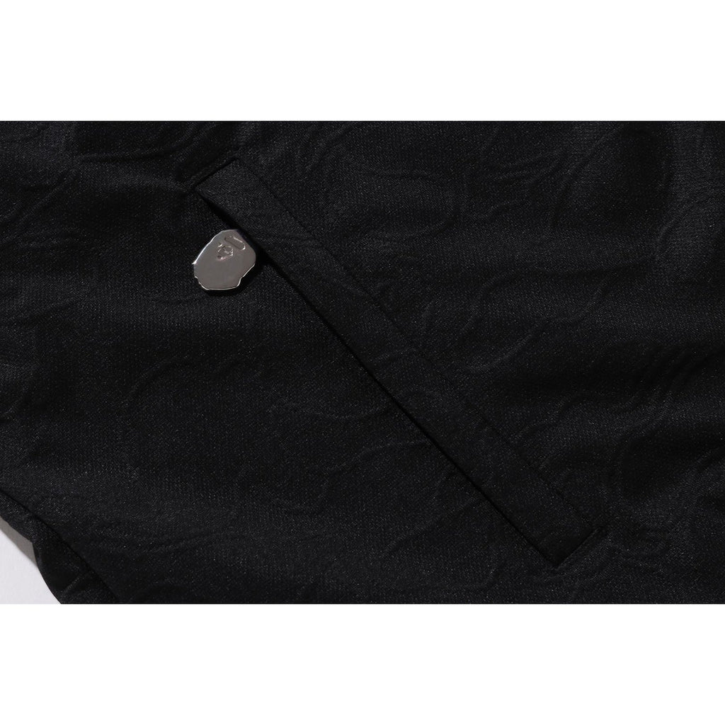 BAPE LINE CAMO JACQUARD BATHING APE LOGO RELAXED FIT TRACK JACKET MENS