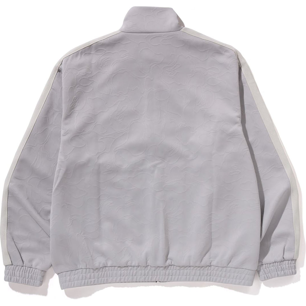 BAPE LINE CAMO JACQUARD BATHING APE LOGO RELAXED FIT TRACK JACKET MENS