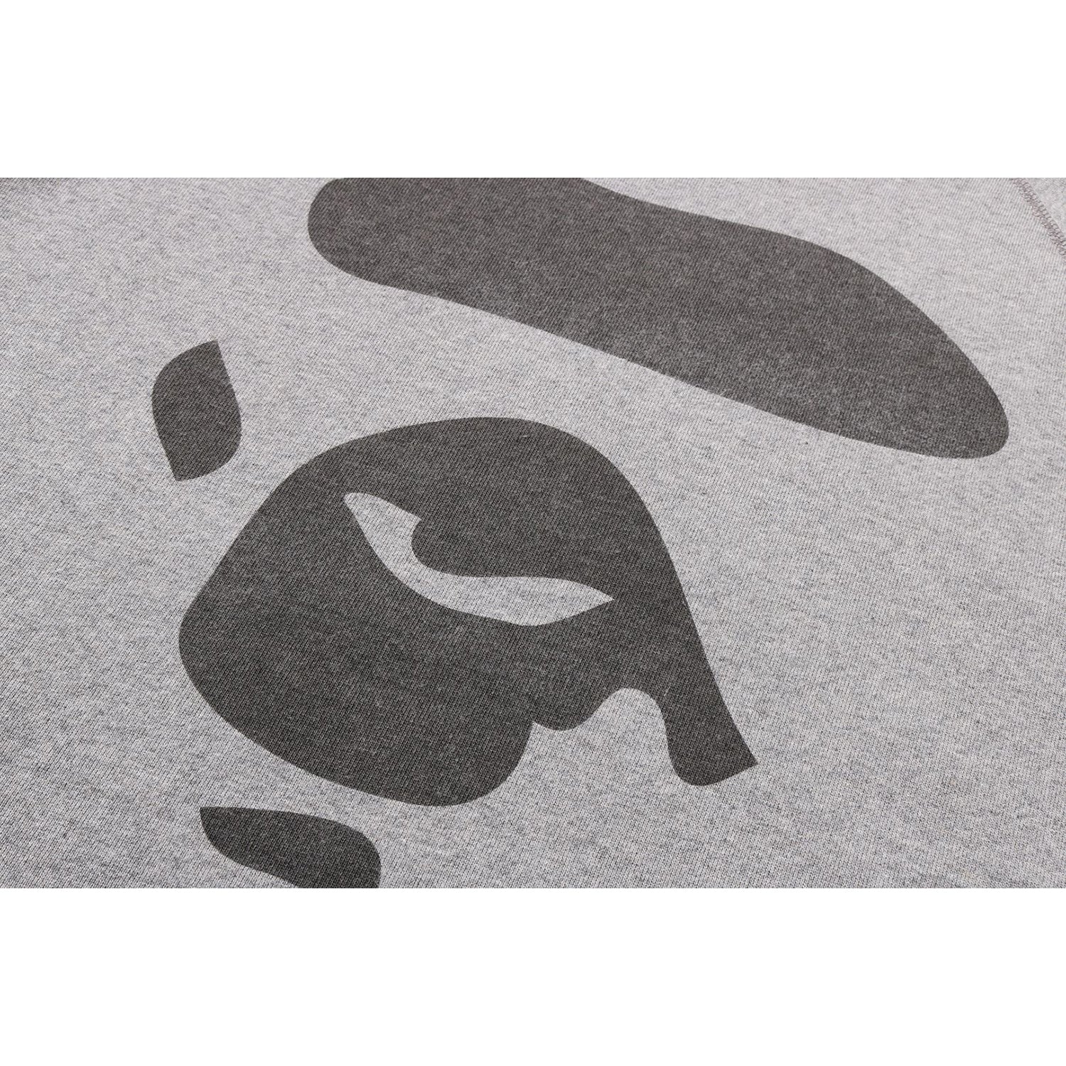 BAPE APE FACE CREWNECK SWEATSHIRT MENS