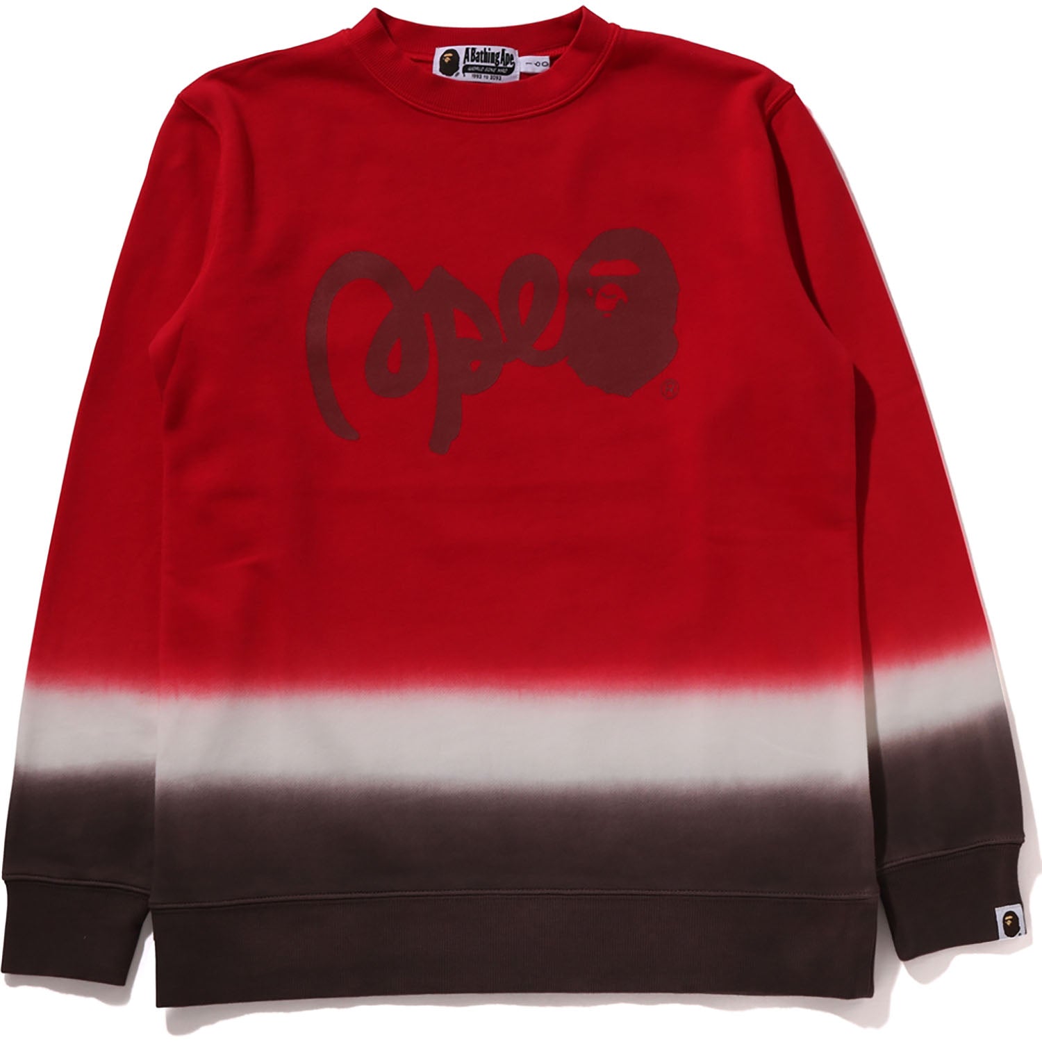 BAPE GRADATION CREWNECK SWEATSHIRT JR KIDS