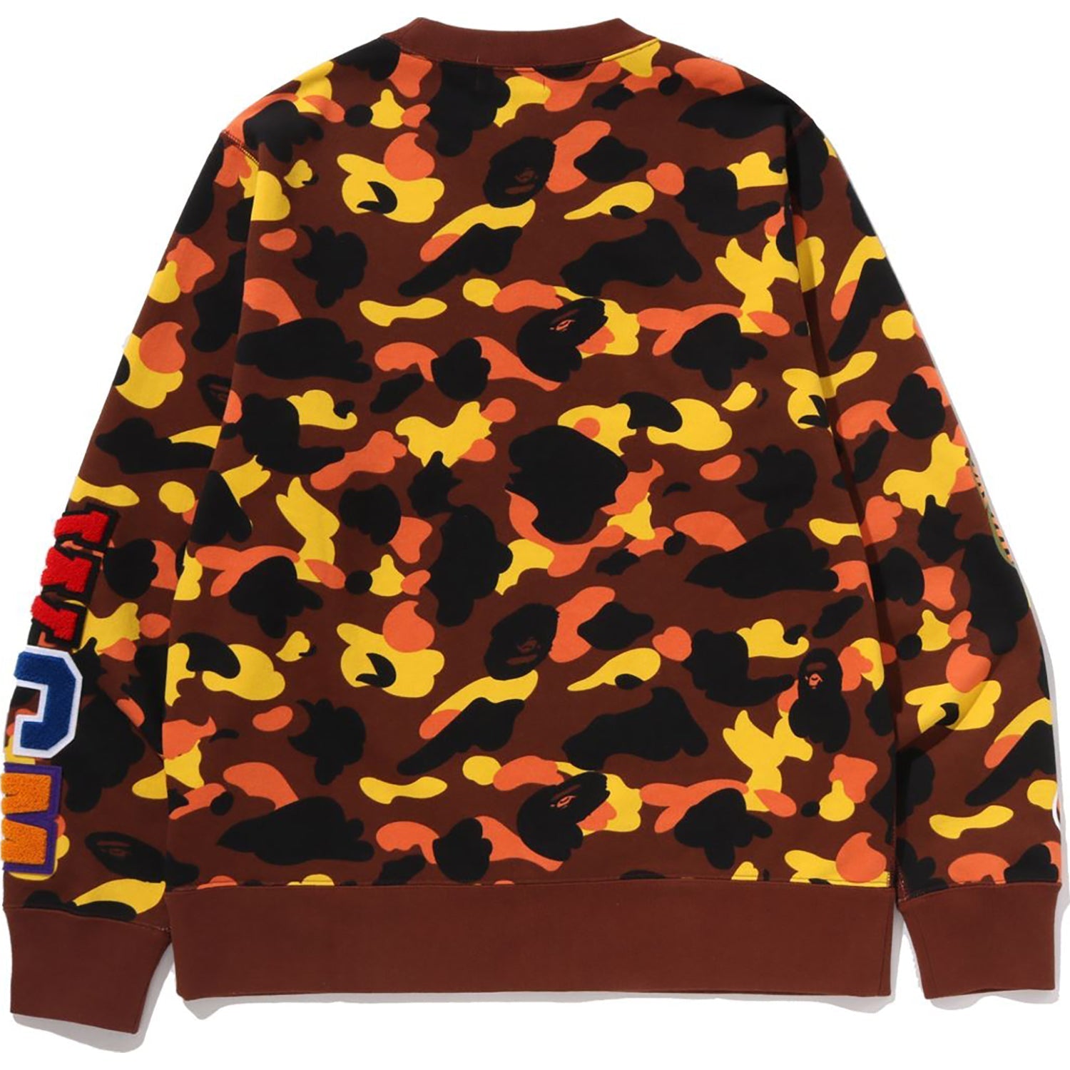 BAPE 1ST CAMO SHARK CREWNECK SWEATSHIRT MENS