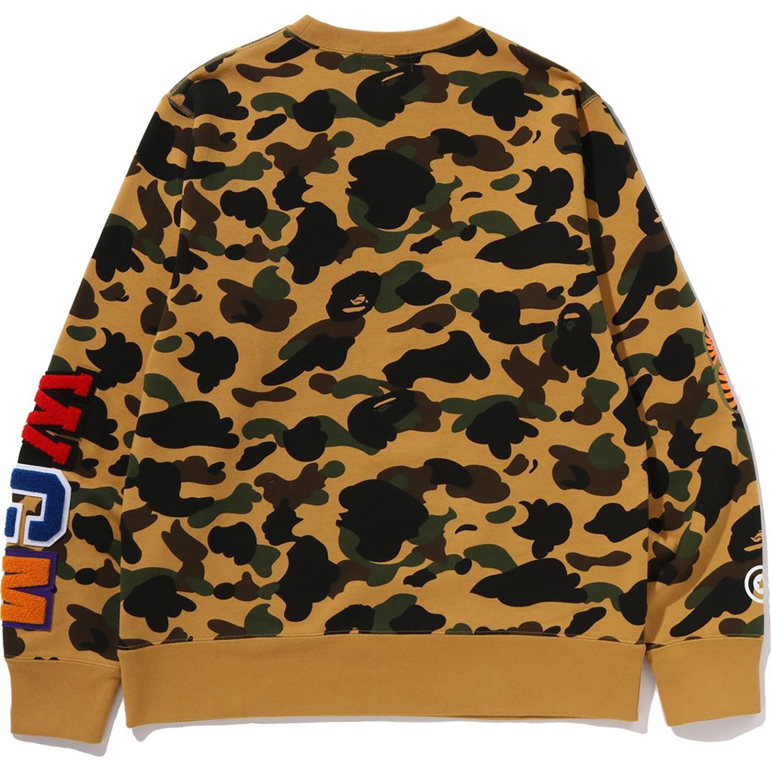 BAPE 1ST CAMO SHARK CREWNECK SWEATSHIRT MENS