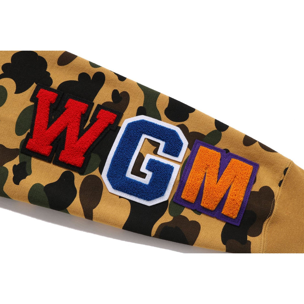 BAPE 1ST CAMO SHARK CREWNECK SWEATSHIRT MENS