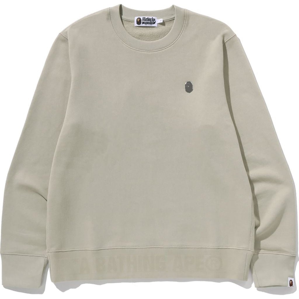 BAPE ONE POINT CREWNECK SWEATSHIRT MENS
