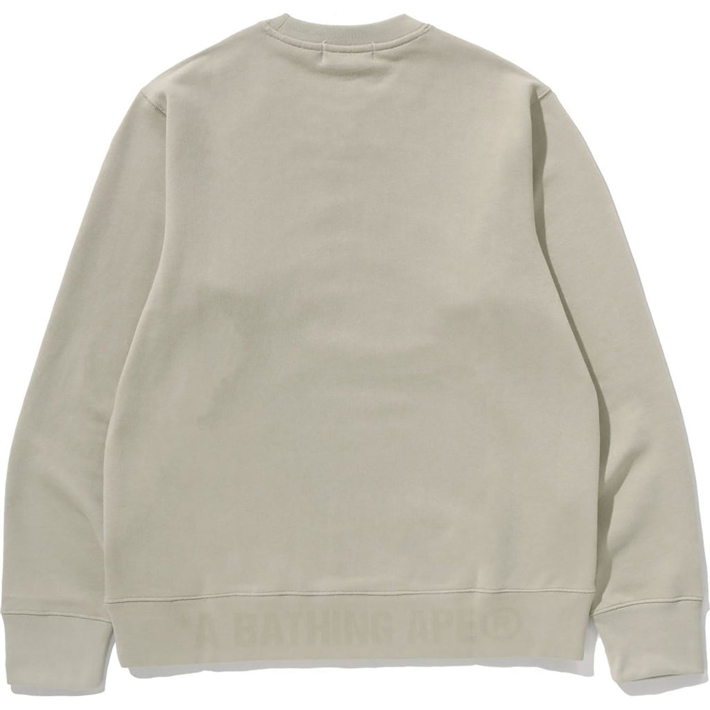 BAPE ONE POINT CREWNECK SWEATSHIRT MENS