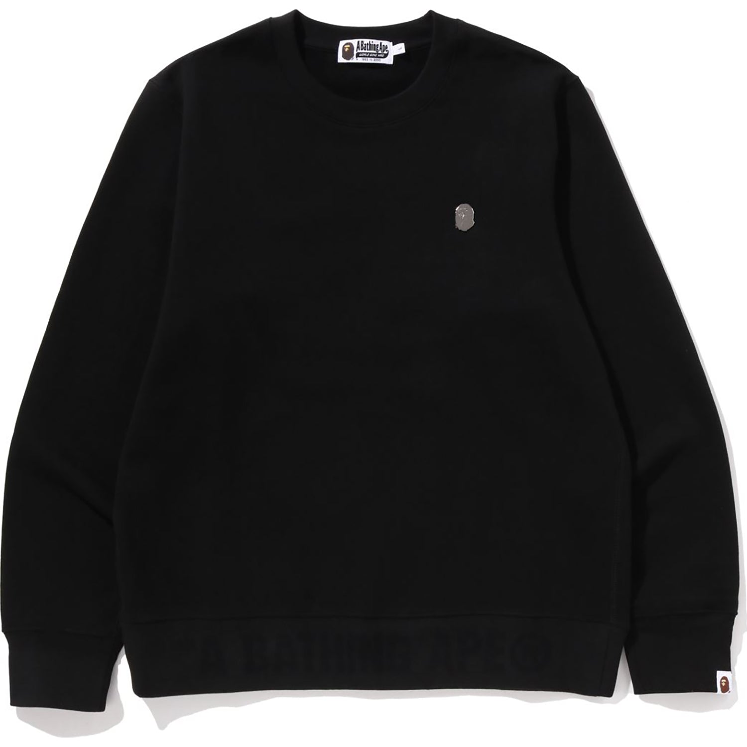 BAPE ONE POINT CREWNECK SWEATSHIRT MENS