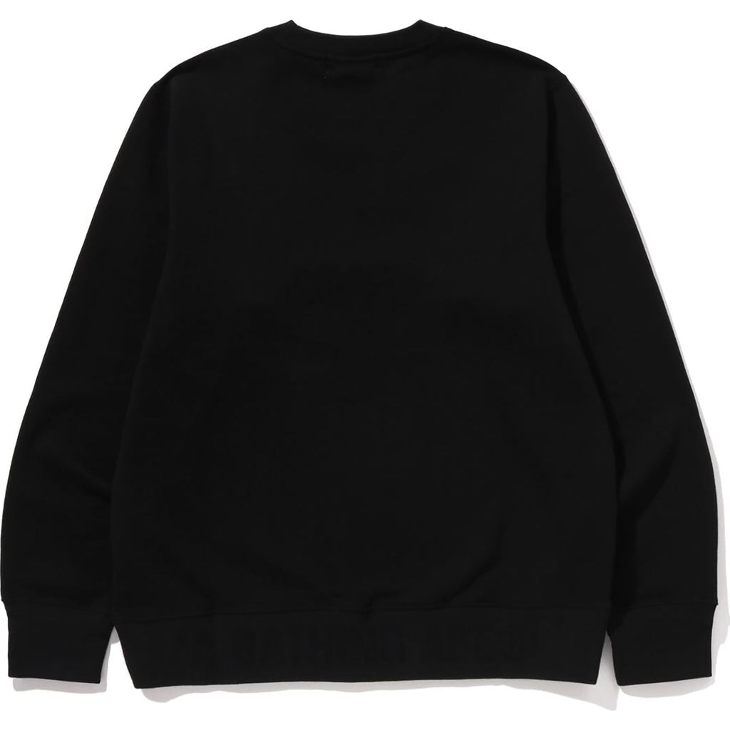 BAPE ONE POINT CREWNECK SWEATSHIRT MENS