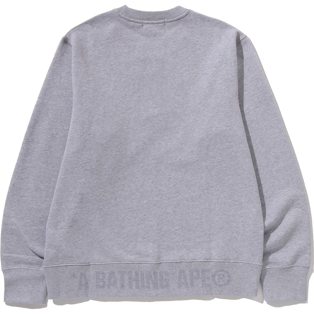 BAPE ONE POINT CREWNECK SWEATSHIRT MENS
