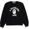 BAPE COLLEGE CREWNECK SWEATSHIRT LADIES