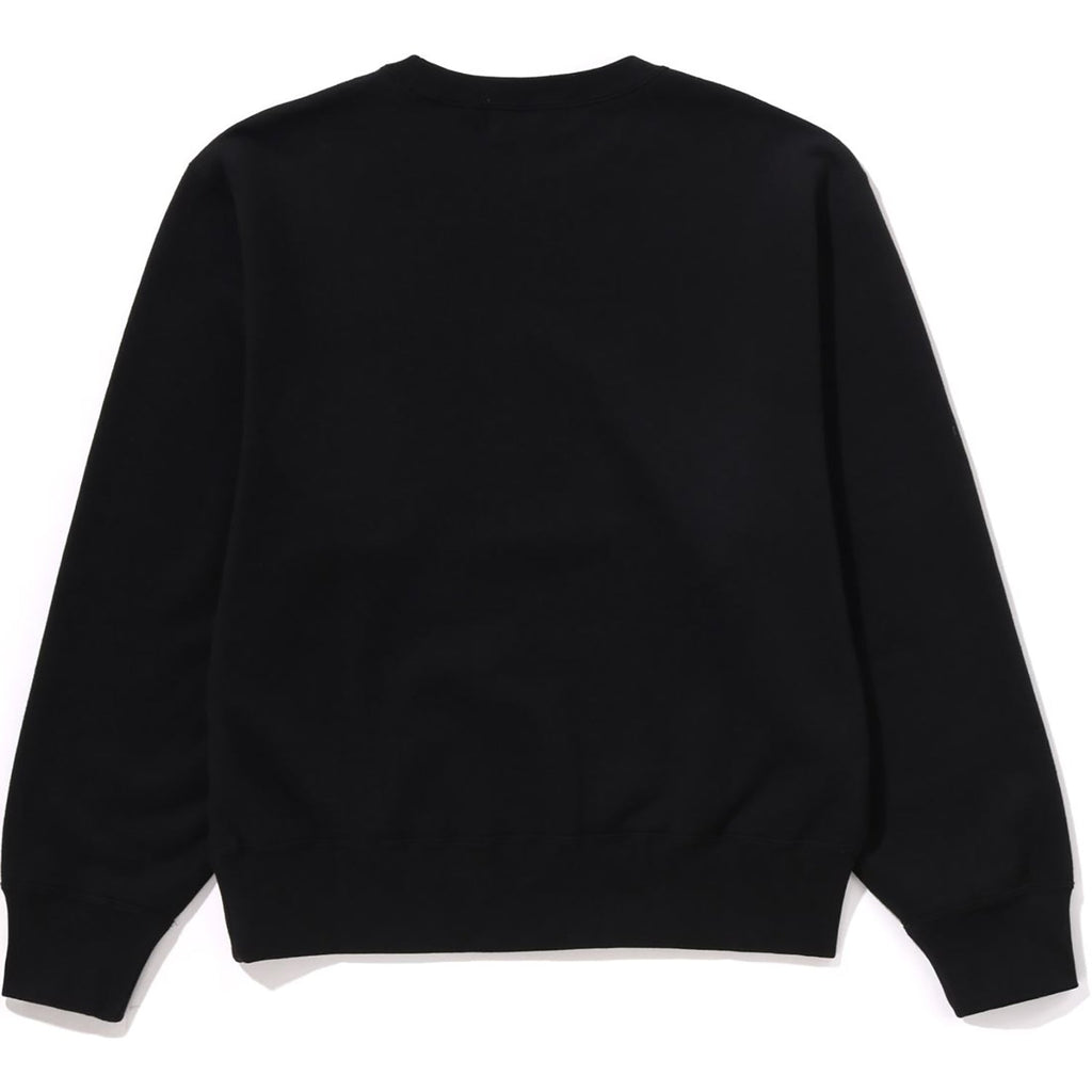 BAPE COLLEGE CREWNECK SWEATSHIRT LADIES