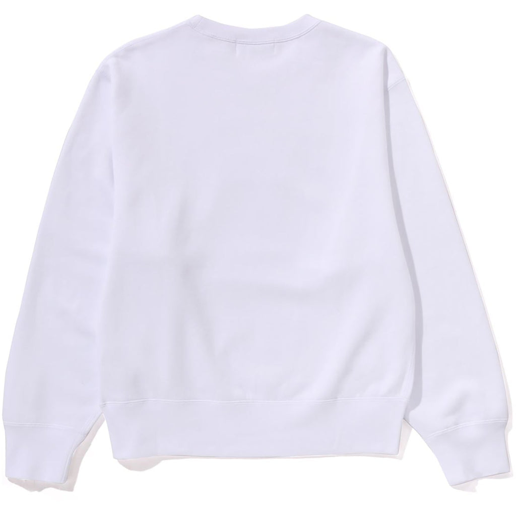 BAPE COLLEGE CREWNECK SWEATSHIRT LADIES