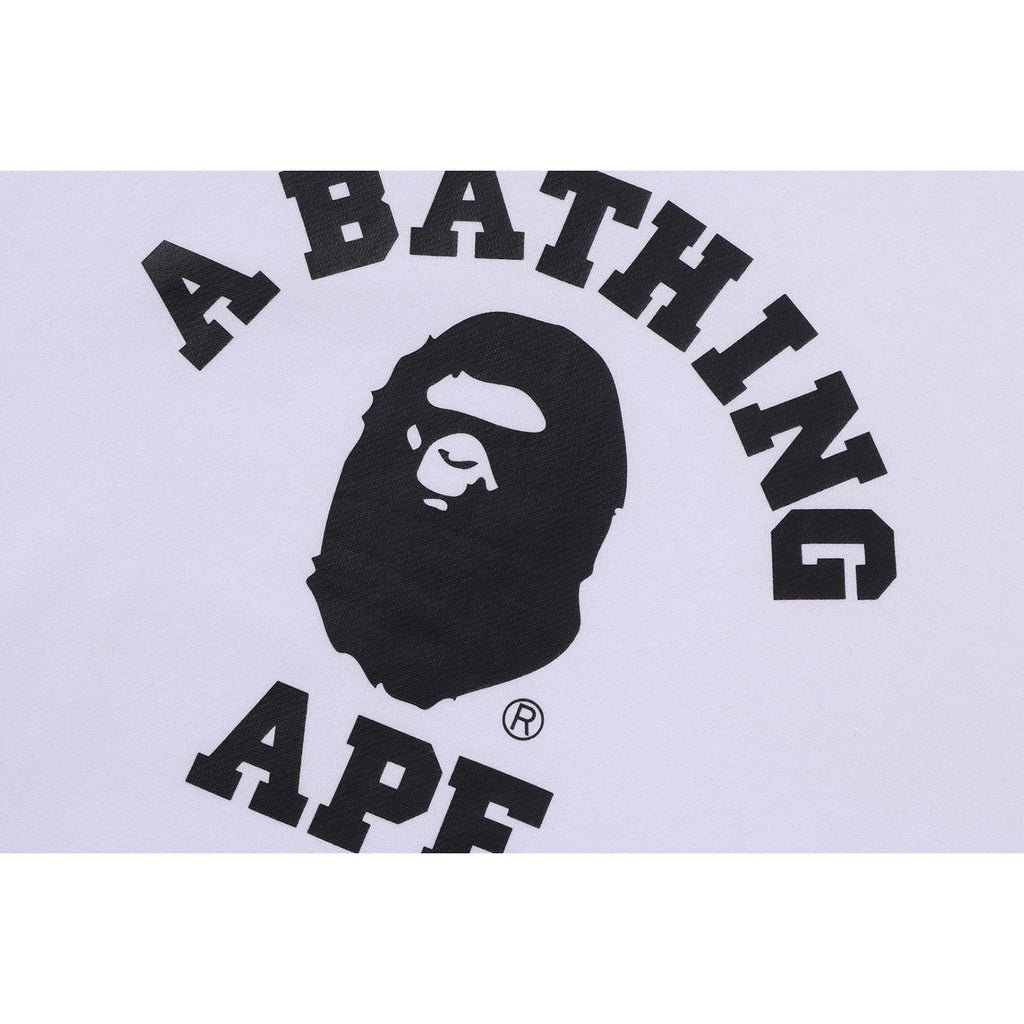 BAPE COLLEGE CREWNECK SWEATSHIRT LADIES