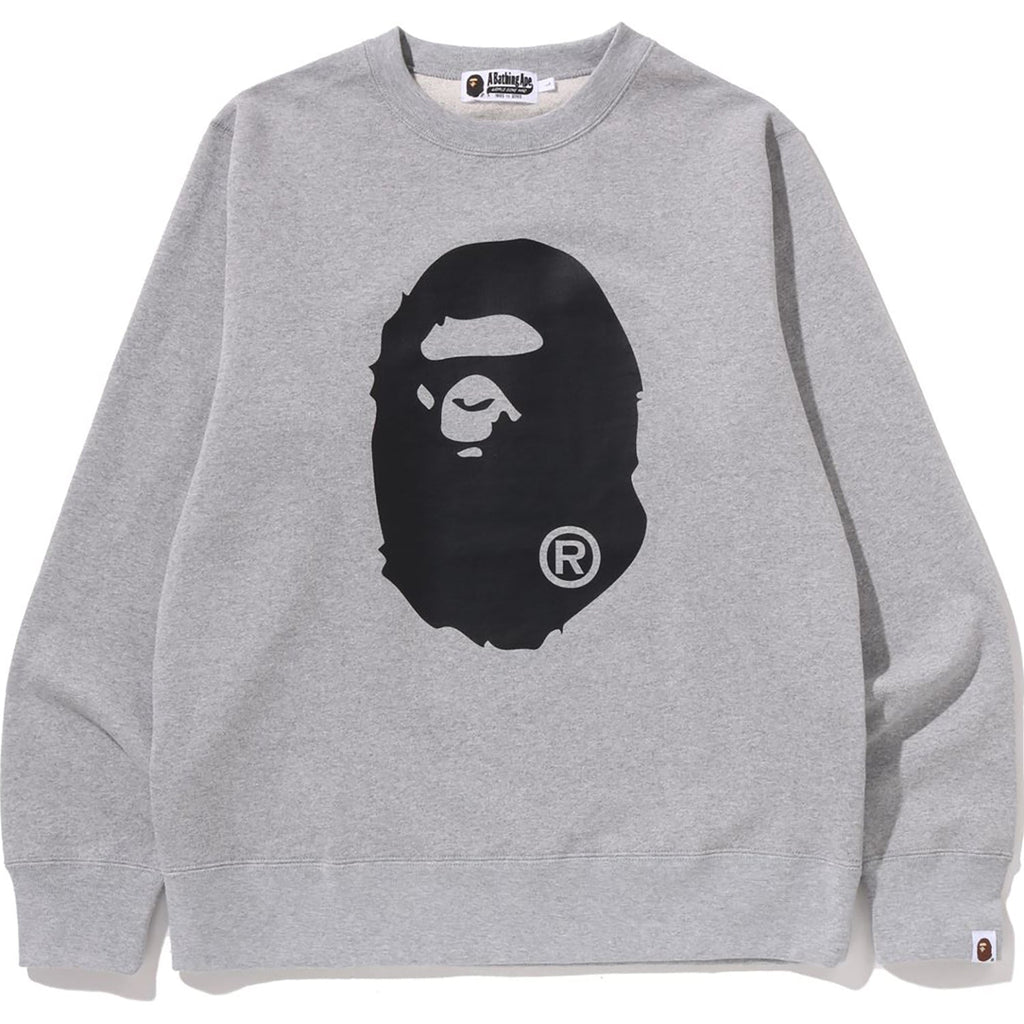 BAPE BIG APE HEAD CREWNECK SWEATSHIRT MENS