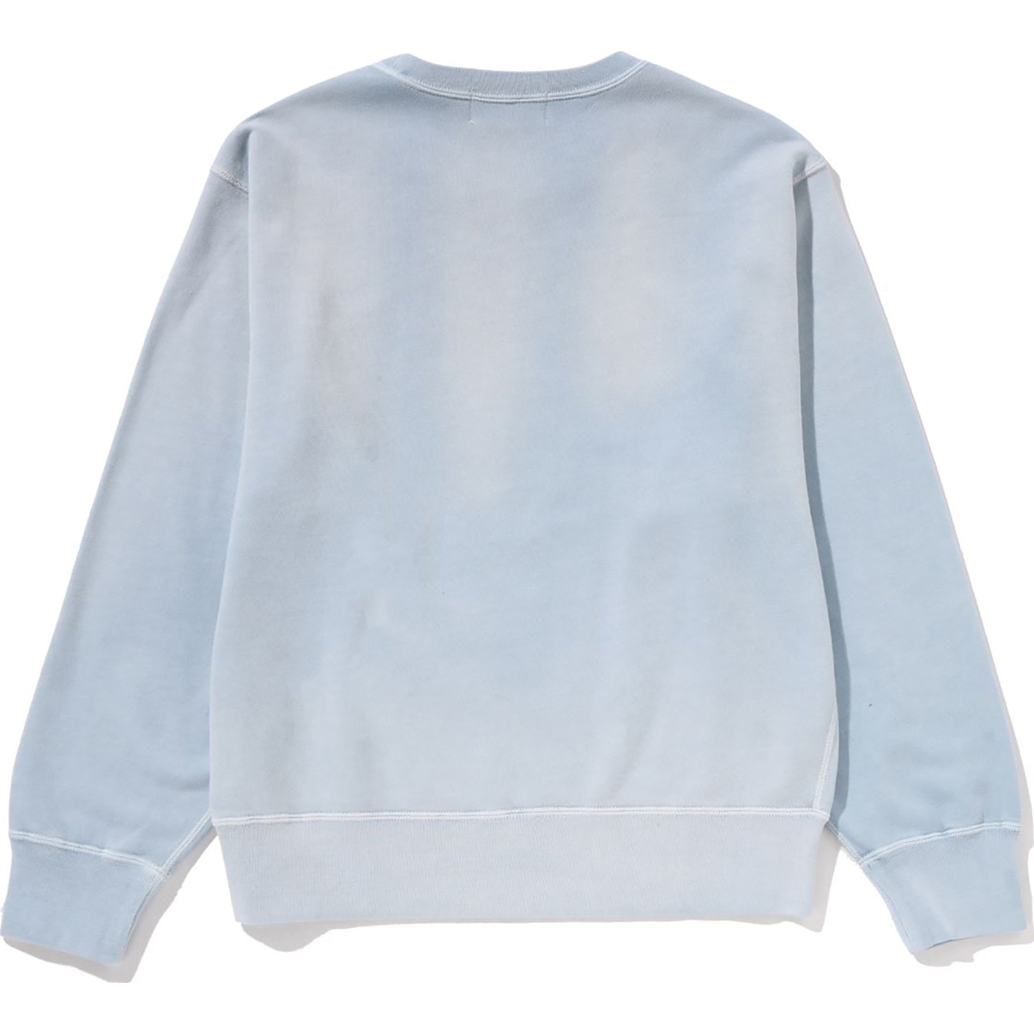 BAPE VINTAGE WASHED COLLEGE CREWNECK SWEATSHIRT LADIES