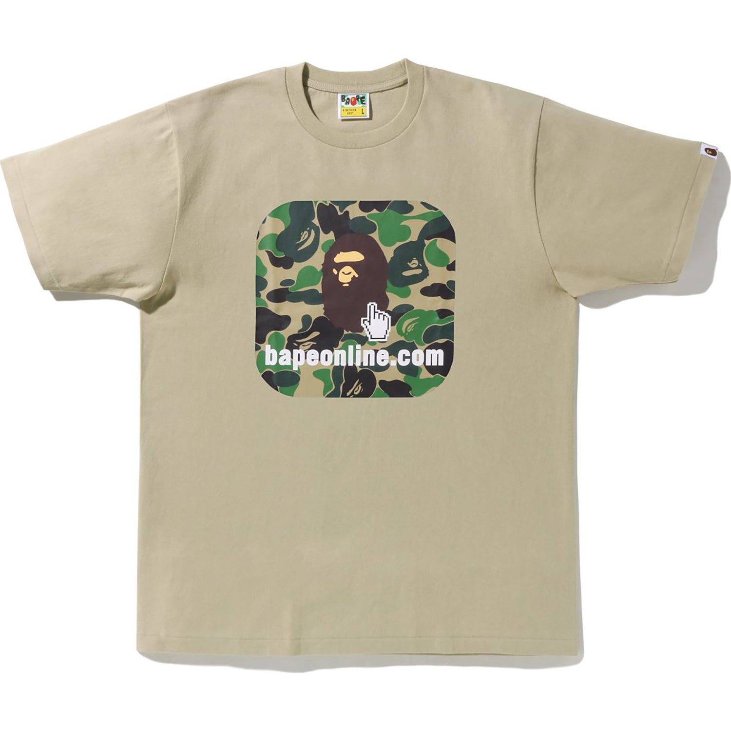 BAPE ABC CAMO ONLINE TEE BAPEC MENS