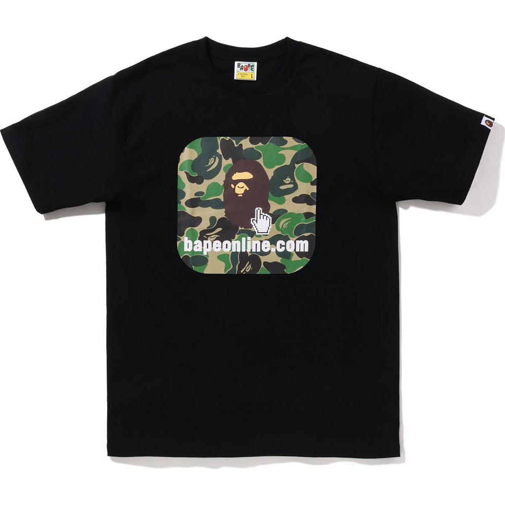 BAPE ABC CAMO ONLINE TEE BAPEC MENS