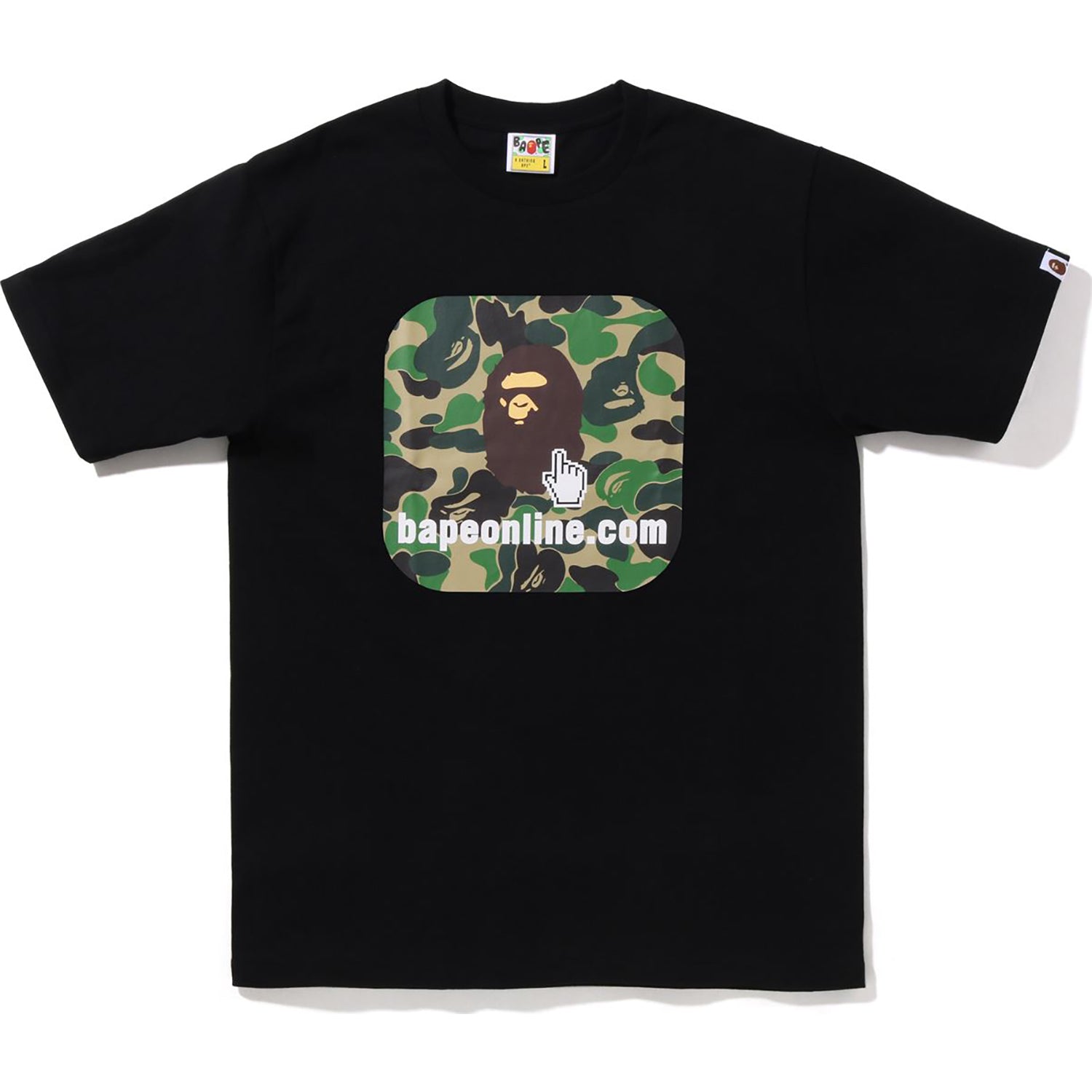 BAPE ABC CAMO ONLINE TEE BAPEC MENS