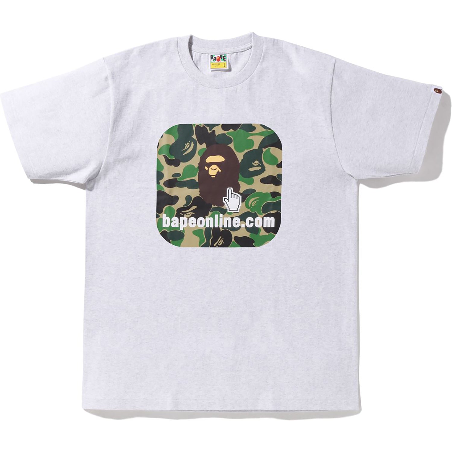 BAPE ABC CAMO ONLINE TEE BAPEC MENS