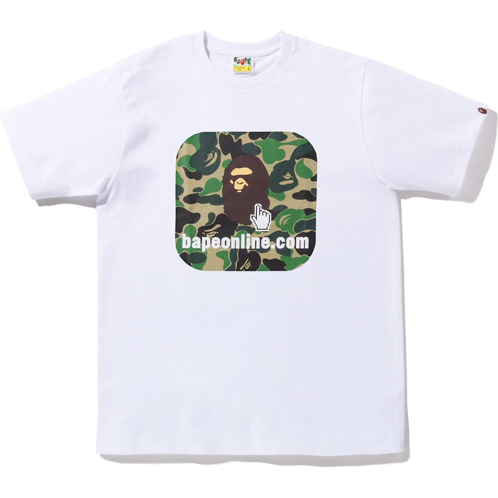 BAPE ABC CAMO ONLINE TEE BAPEC MENS