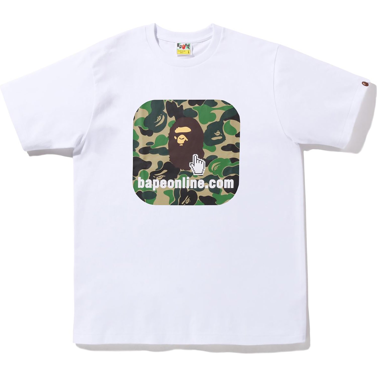 BAPE ABC CAMO ONLINE TEE BAPEC MENS