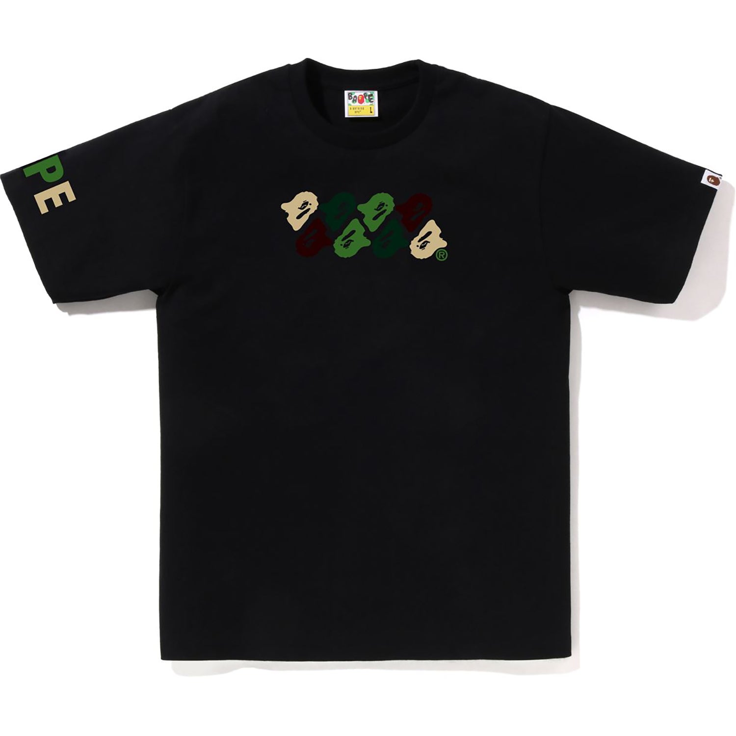 BAPE ABC CAMO TEE MENS