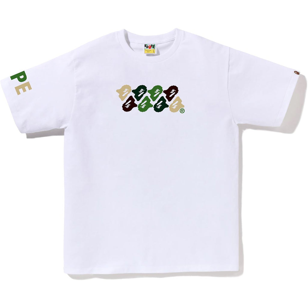 BAPE ABC CAMO TEE MENS