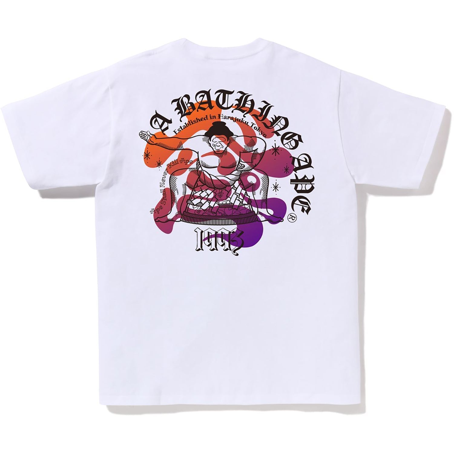 BAPE JAPAN CULTURE SUMO TEE MENS