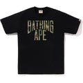 BAPE LAYERED LINE CAMO NYC LOGO TEE MENS