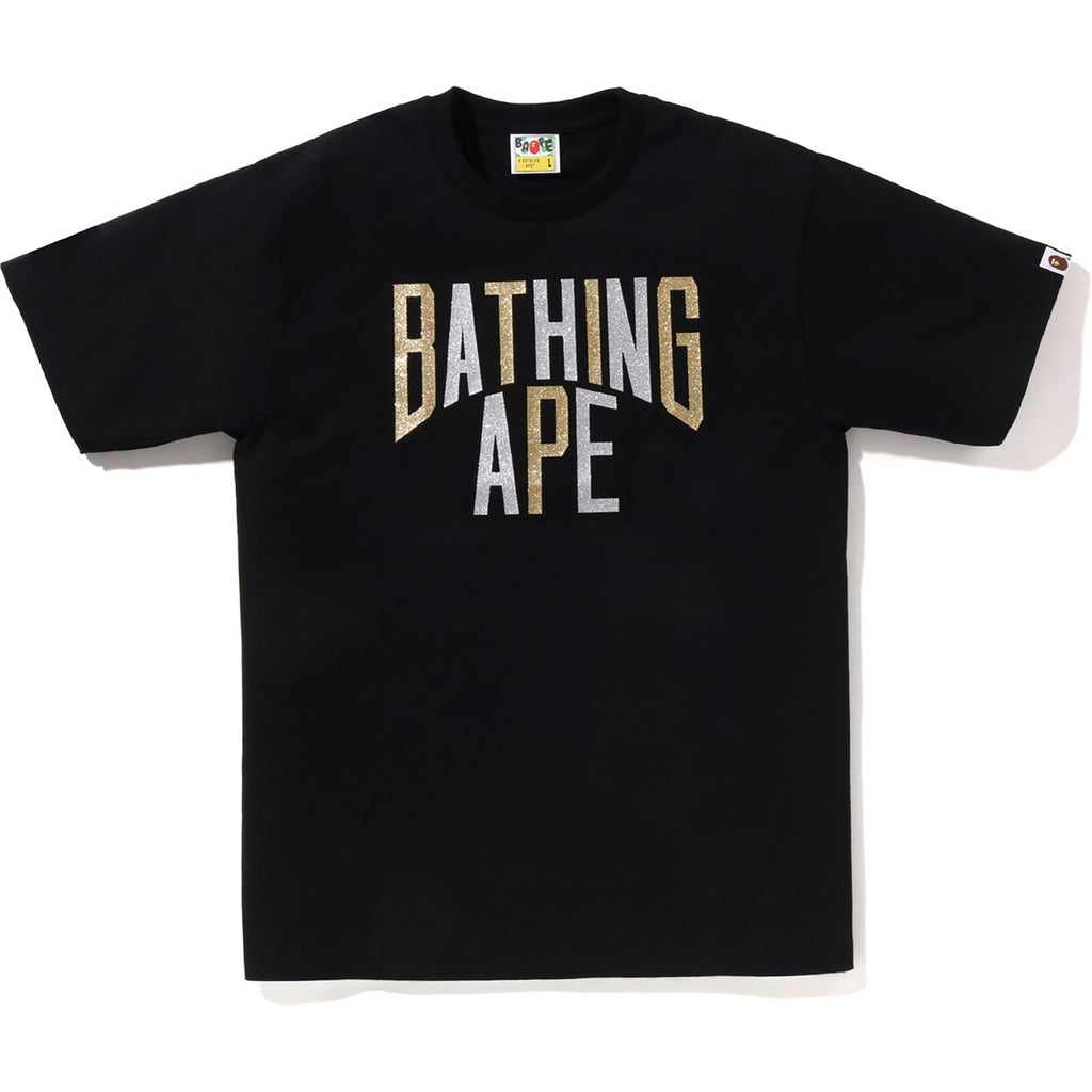 BAPE GLITTER NYC LOGO TEE MENS