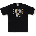 BAPE GLITTER NYC LOGO TEE MENS