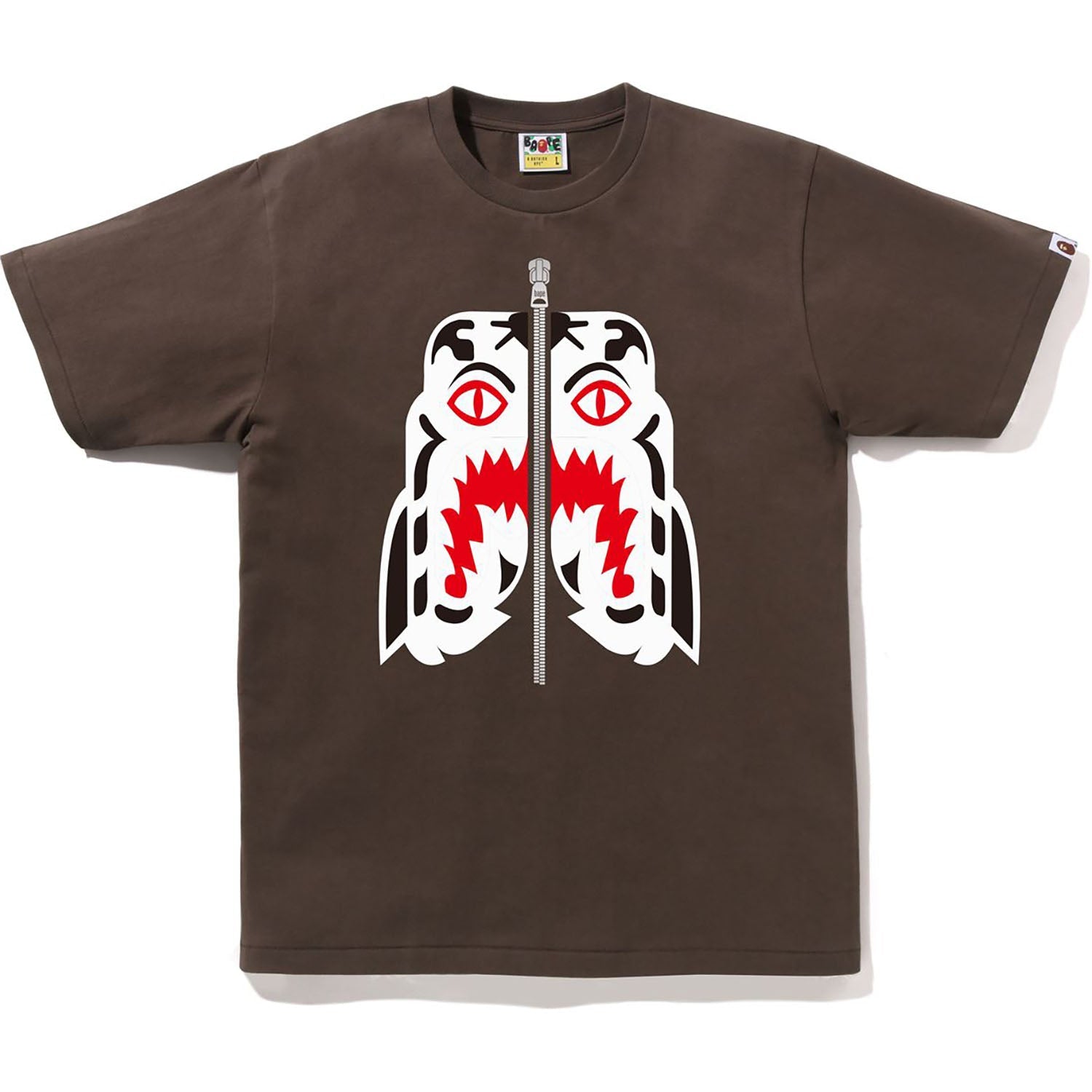 BAPE WHITE TIGER TEE MENS
