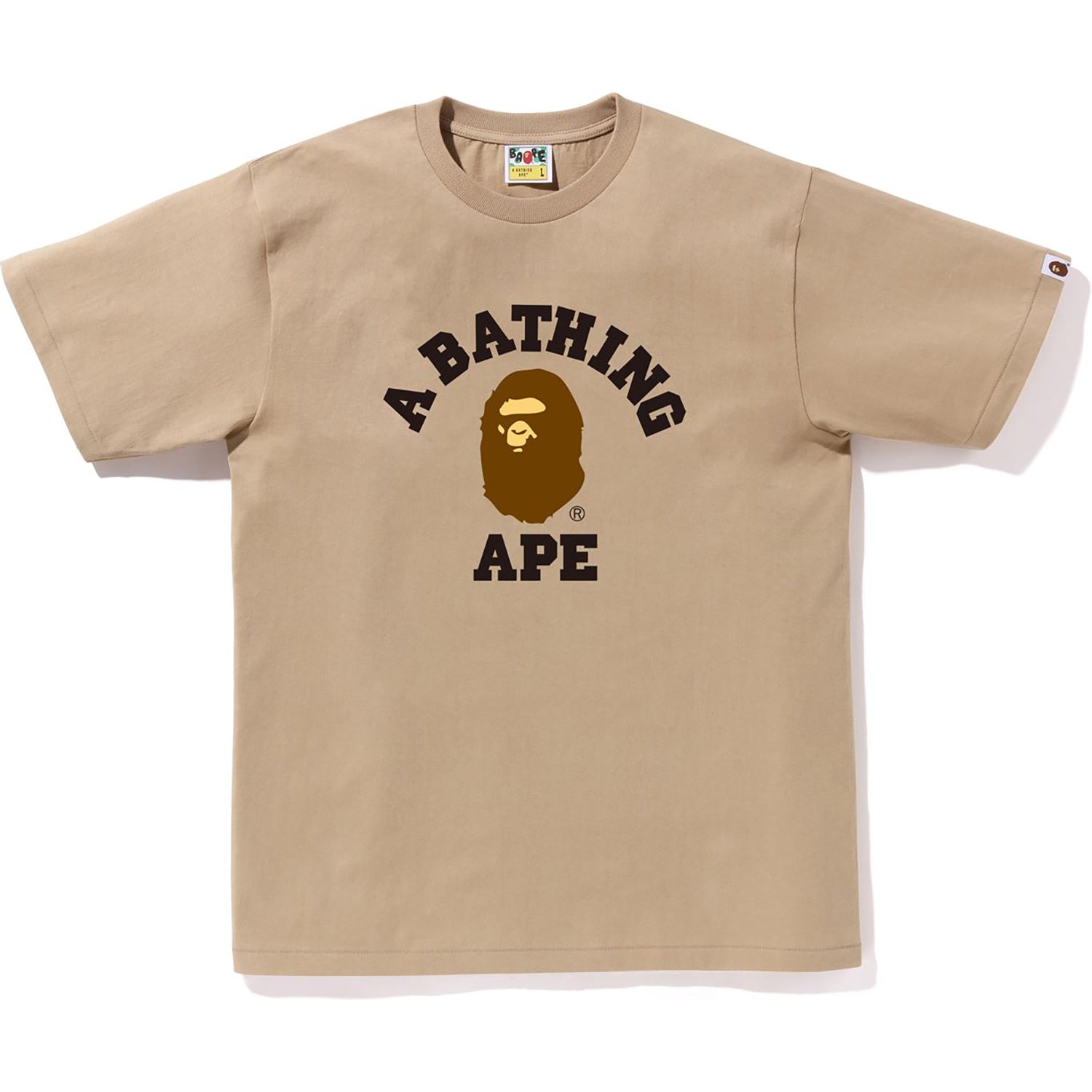 BAPE COLLEGE TEE MENS