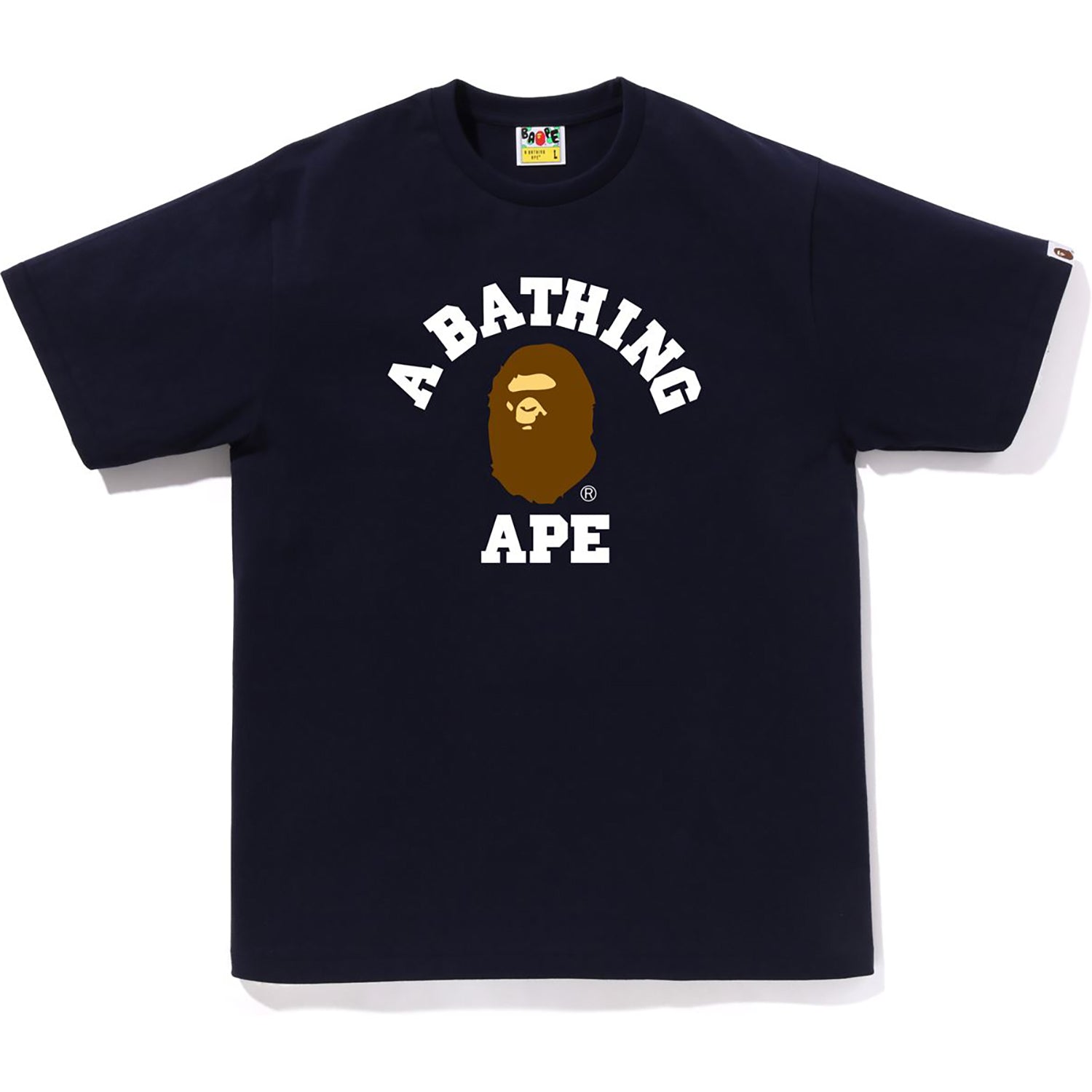 BAPE COLLEGE TEE MENS
