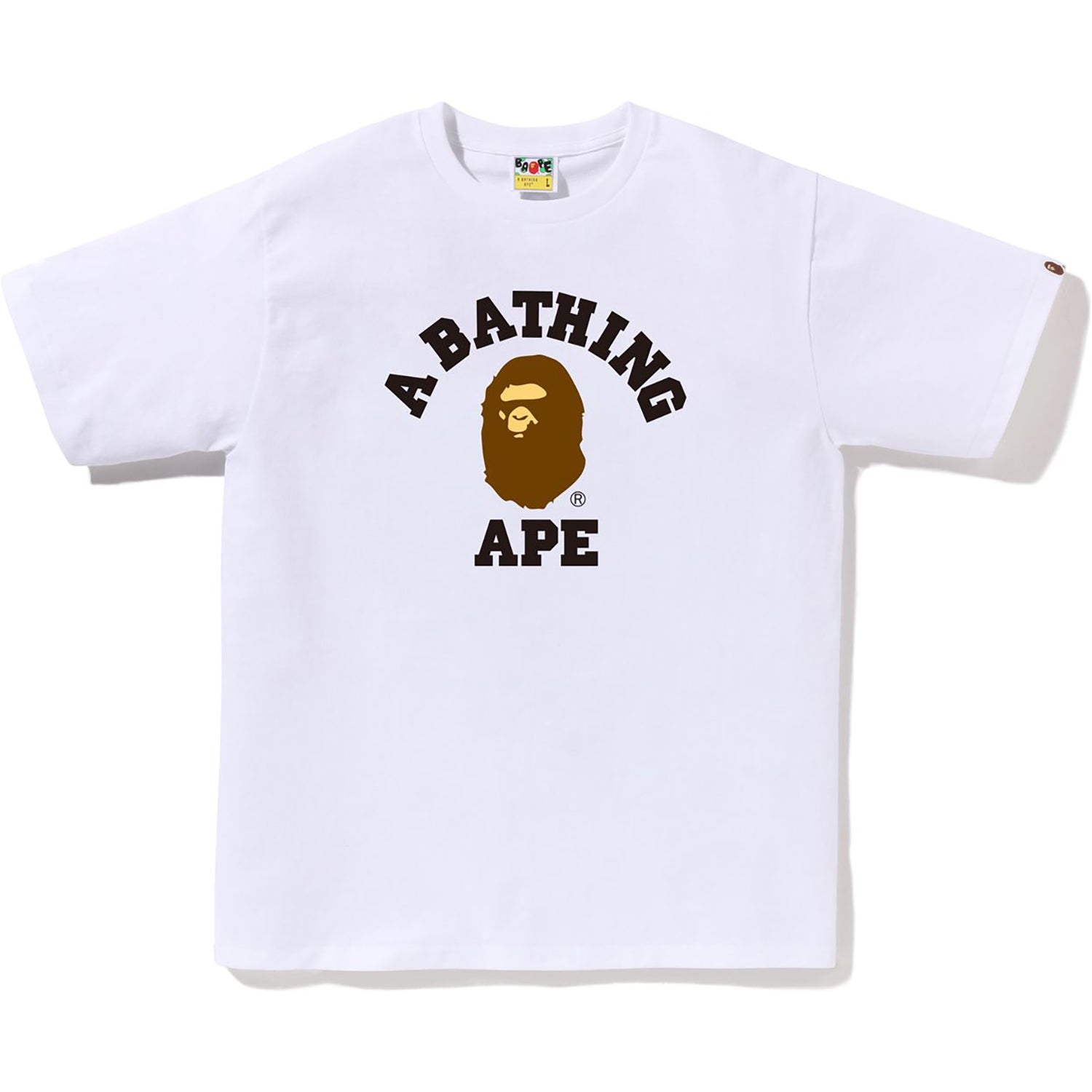 BAPE COLLEGE TEE MENS