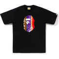 BAPE FANS SCARF APE HEAD TEE MENS