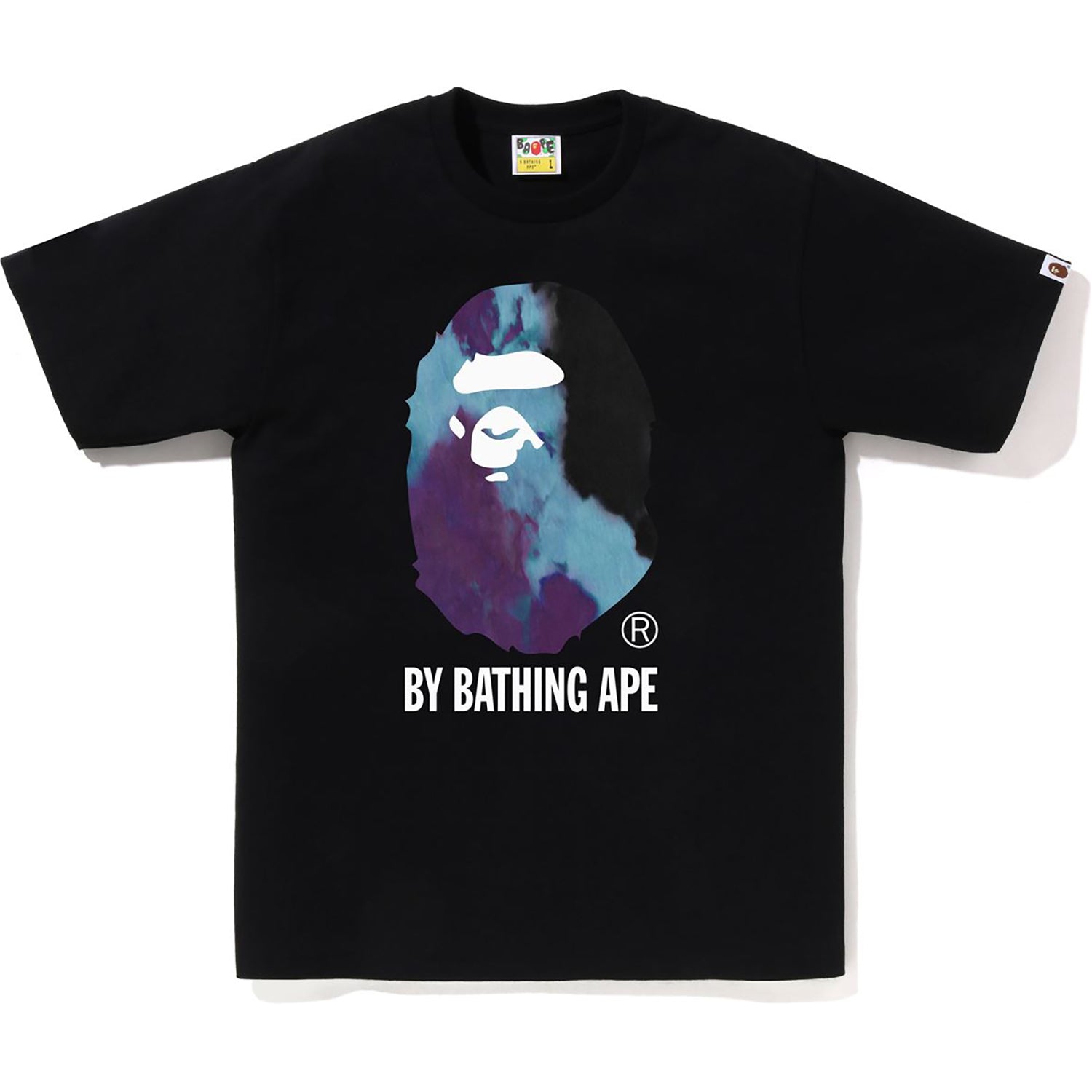BAPE TIE DYE BY BATHING APE TEE MENS