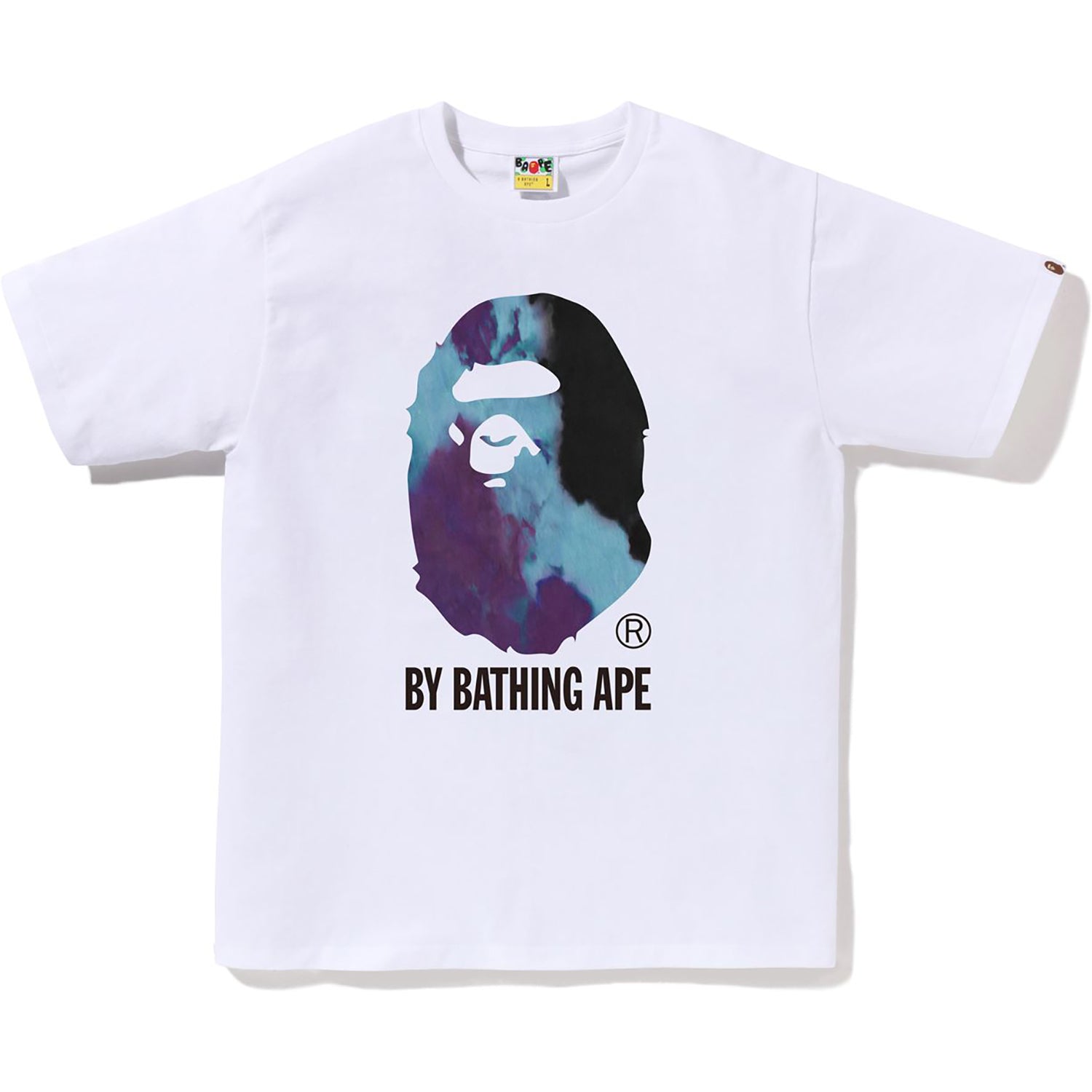 BAPE TIE DYE BY BATHING APE TEE MENS