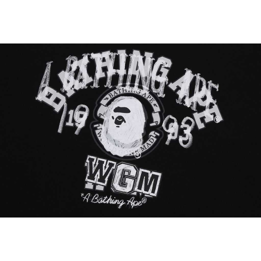 BAPE LAYERED COLLEGE RELAXED FIT TEE MENS