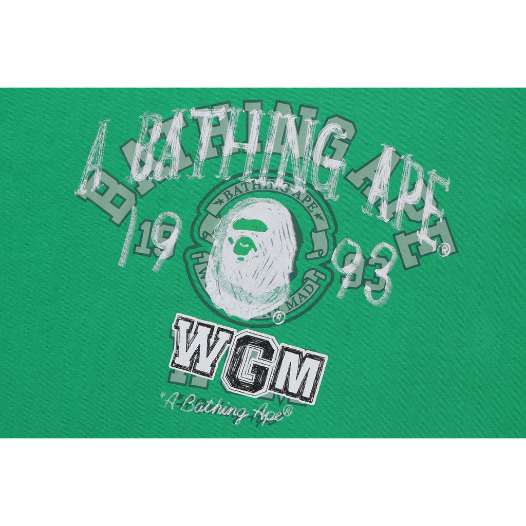 BAPE LAYERED COLLEGE RELAXED FIT TEE MENS
