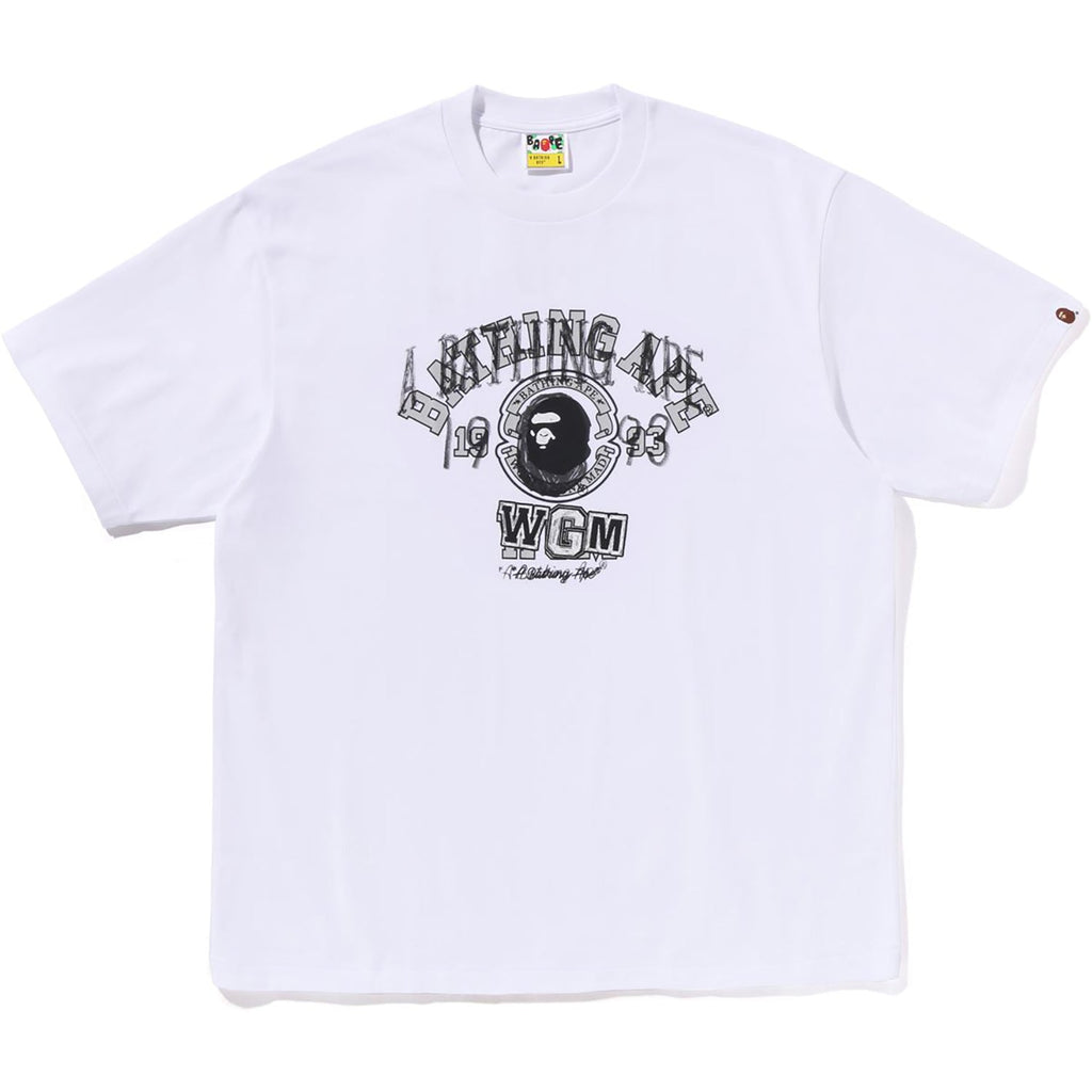 BAPE LAYERED COLLEGE RELAXED FIT TEE MENS