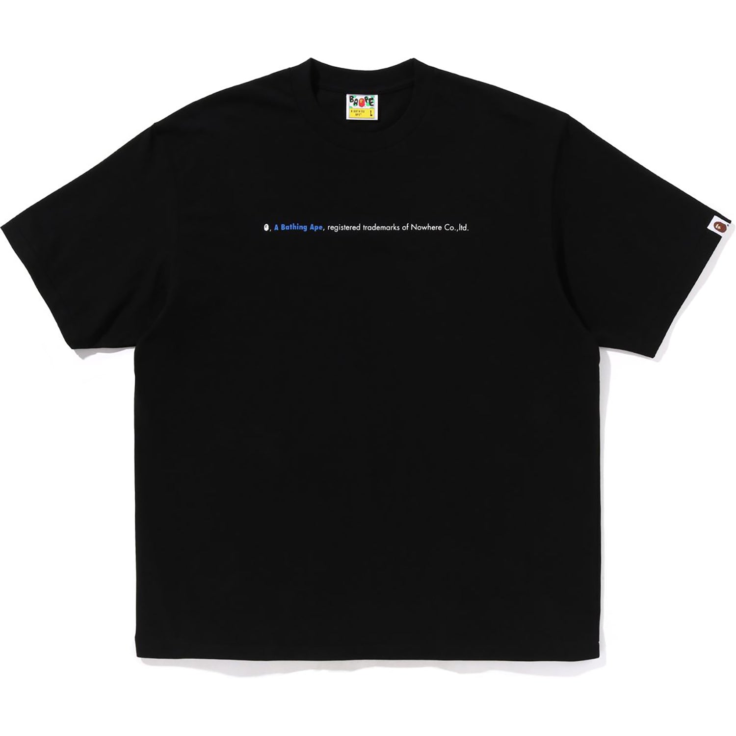 BAPE HIGHTLIGHT LOGO RELAXED FIT TEE MENS