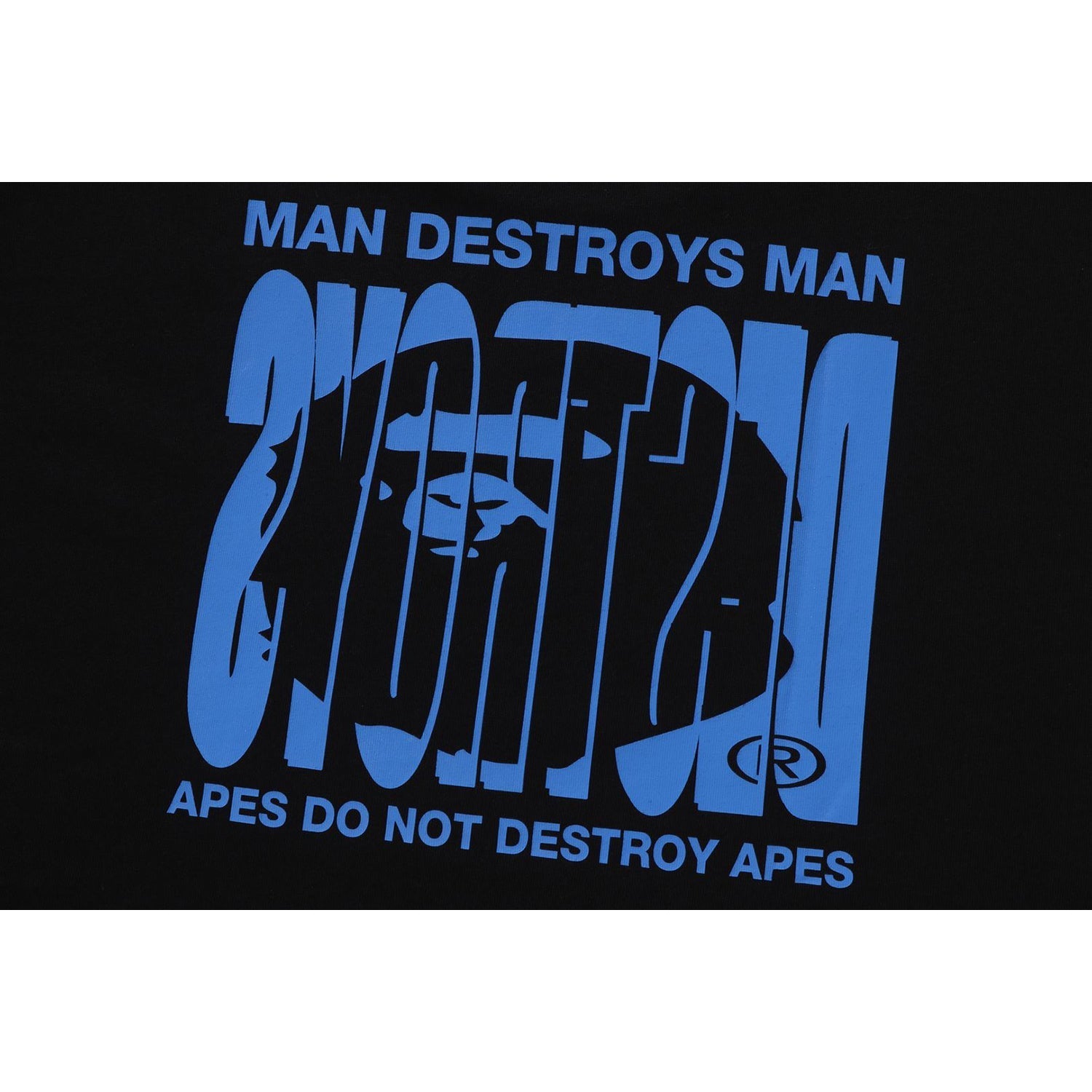 BAPE HIGHTLIGHT LOGO RELAXED FIT TEE MENS
