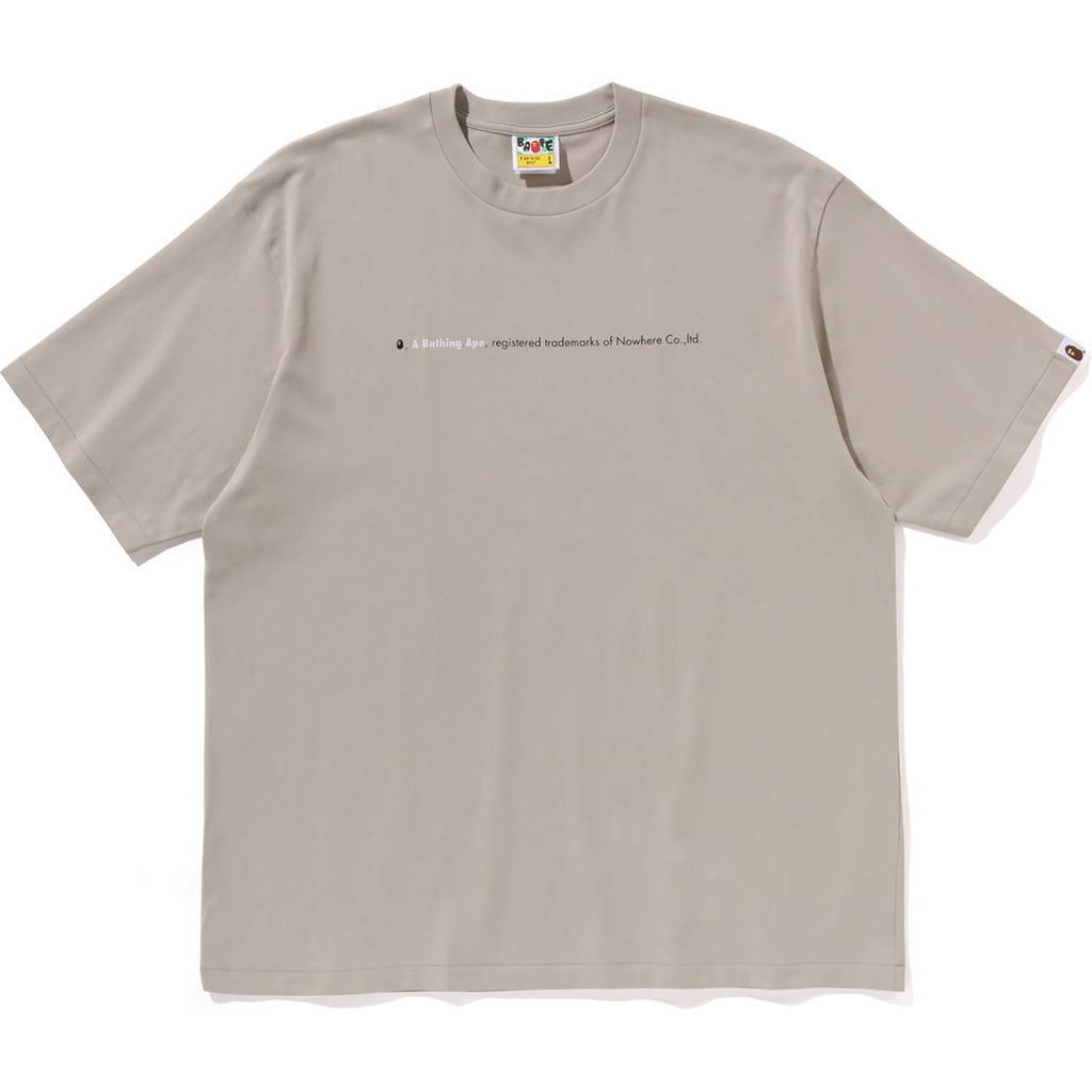 BAPE HIGHTLIGHT LOGO RELAXED FIT TEE MENS