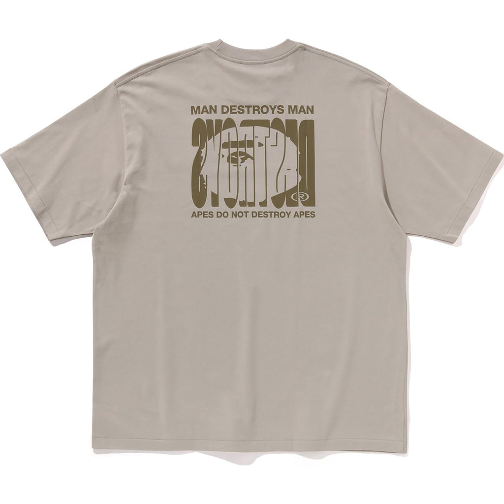 BAPE HIGHTLIGHT LOGO RELAXED FIT TEE MENS