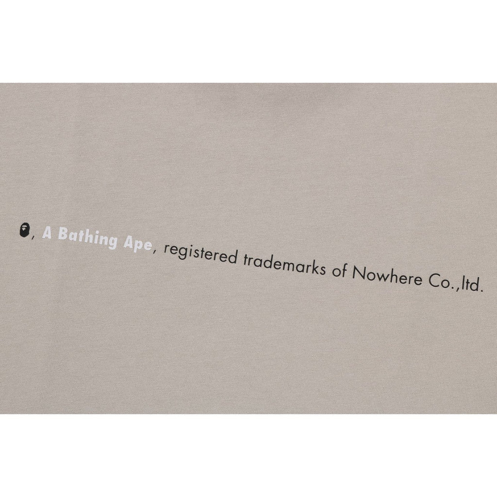 BAPE HIGHTLIGHT LOGO RELAXED FIT TEE MENS