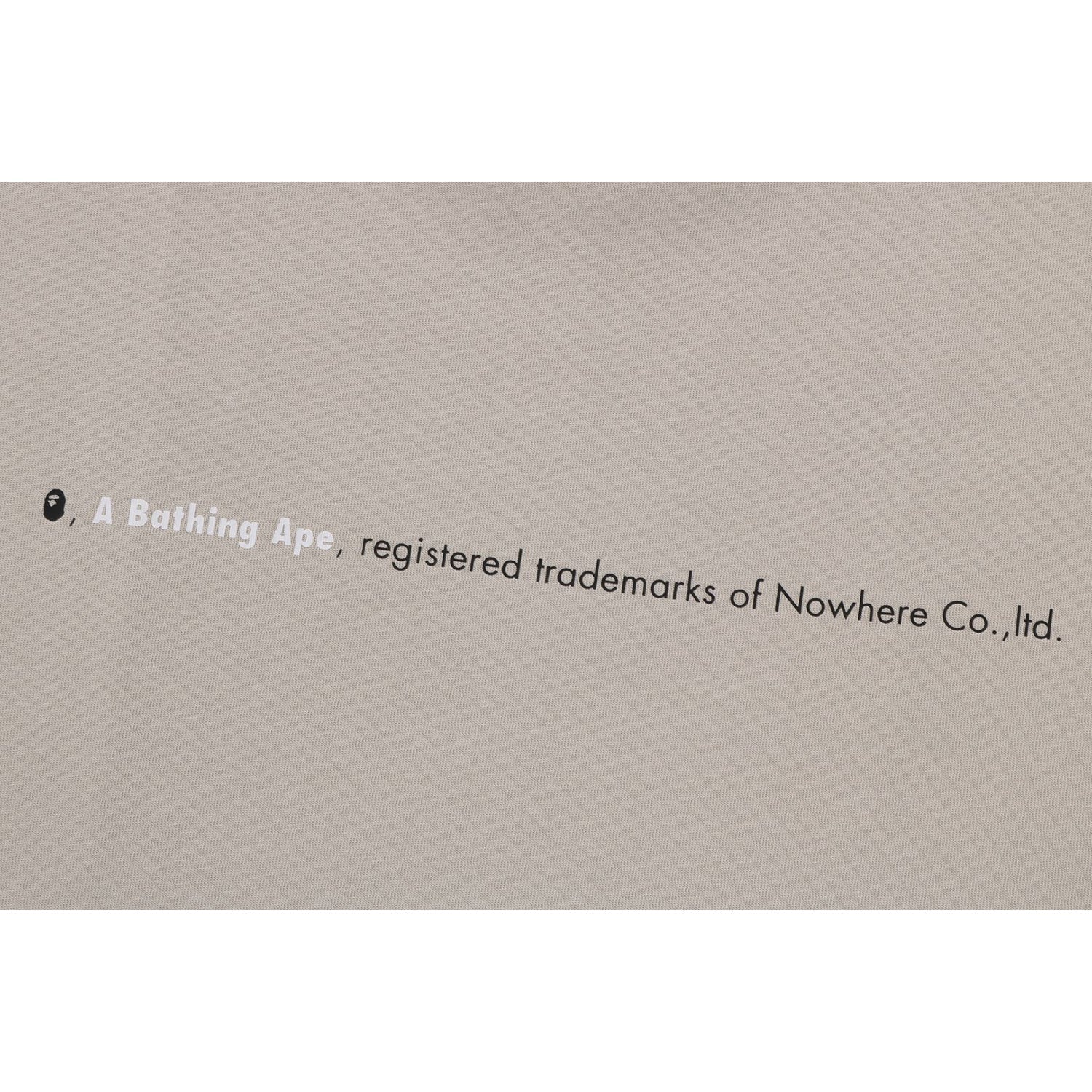 BAPE HIGHTLIGHT LOGO RELAXED FIT TEE MENS