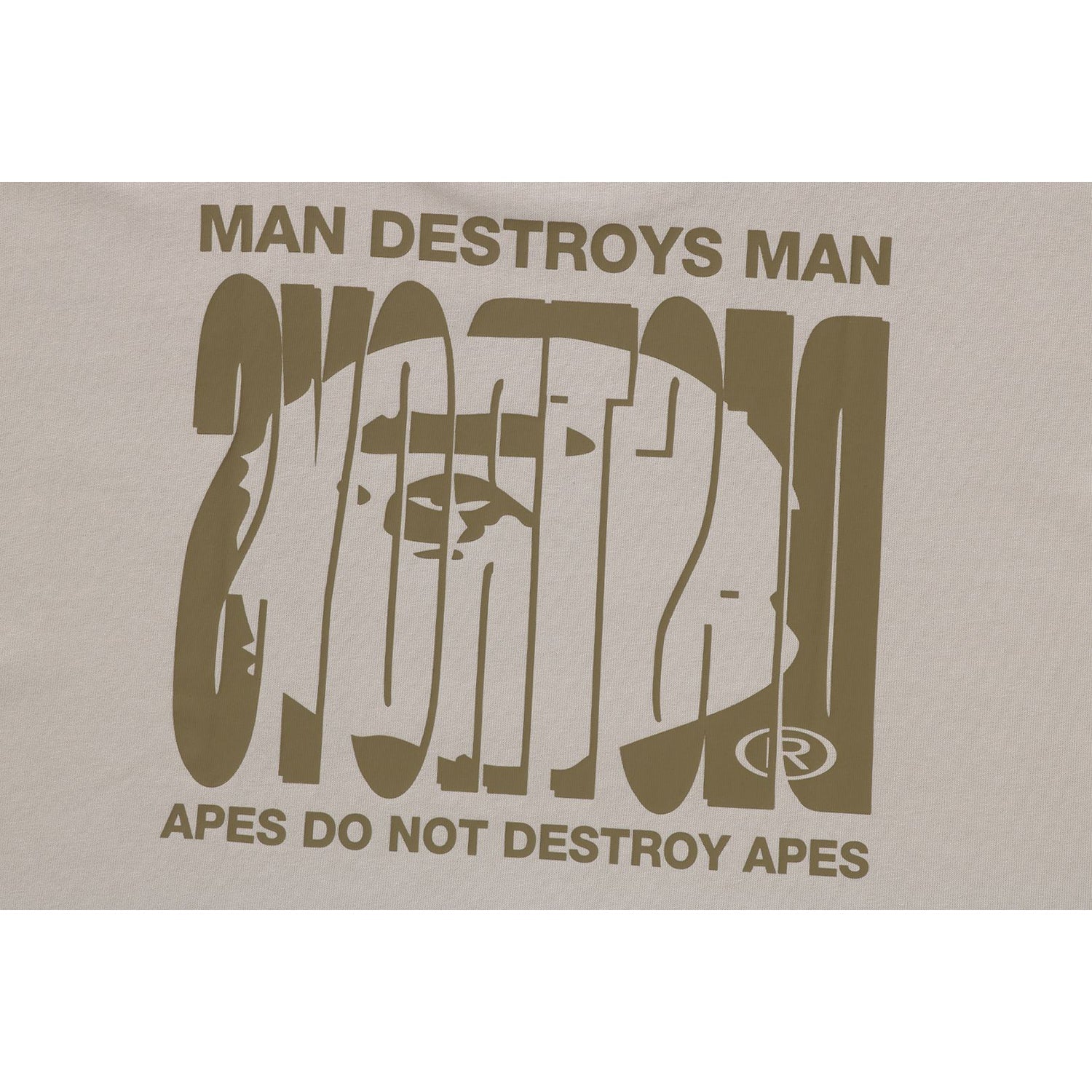 BAPE HIGHTLIGHT LOGO RELAXED FIT TEE MENS