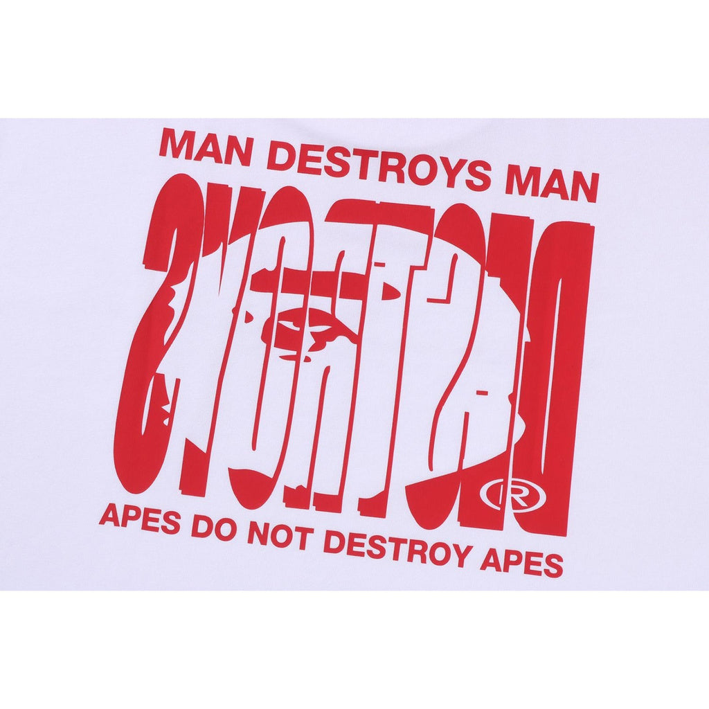 BAPE HIGHTLIGHT LOGO RELAXED FIT TEE MENS
